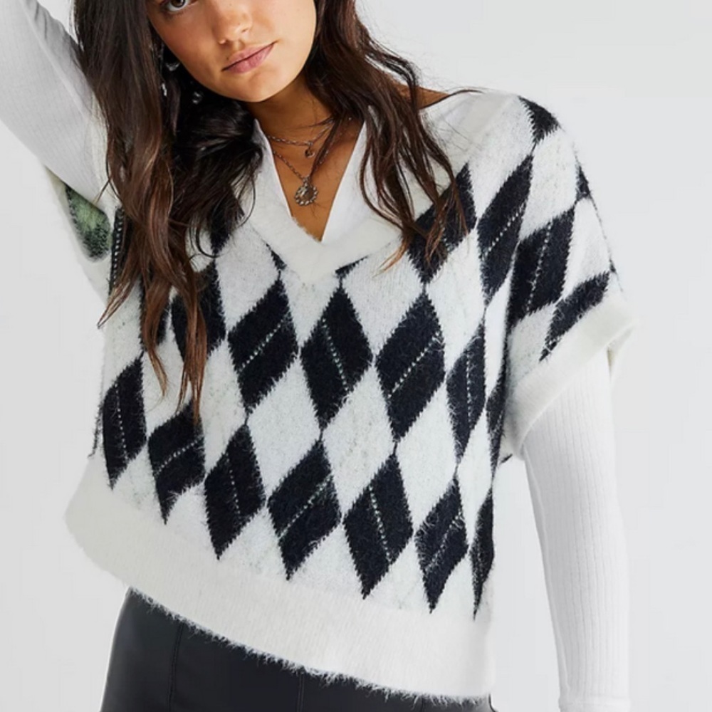 Free People Through The Motions Vest XL